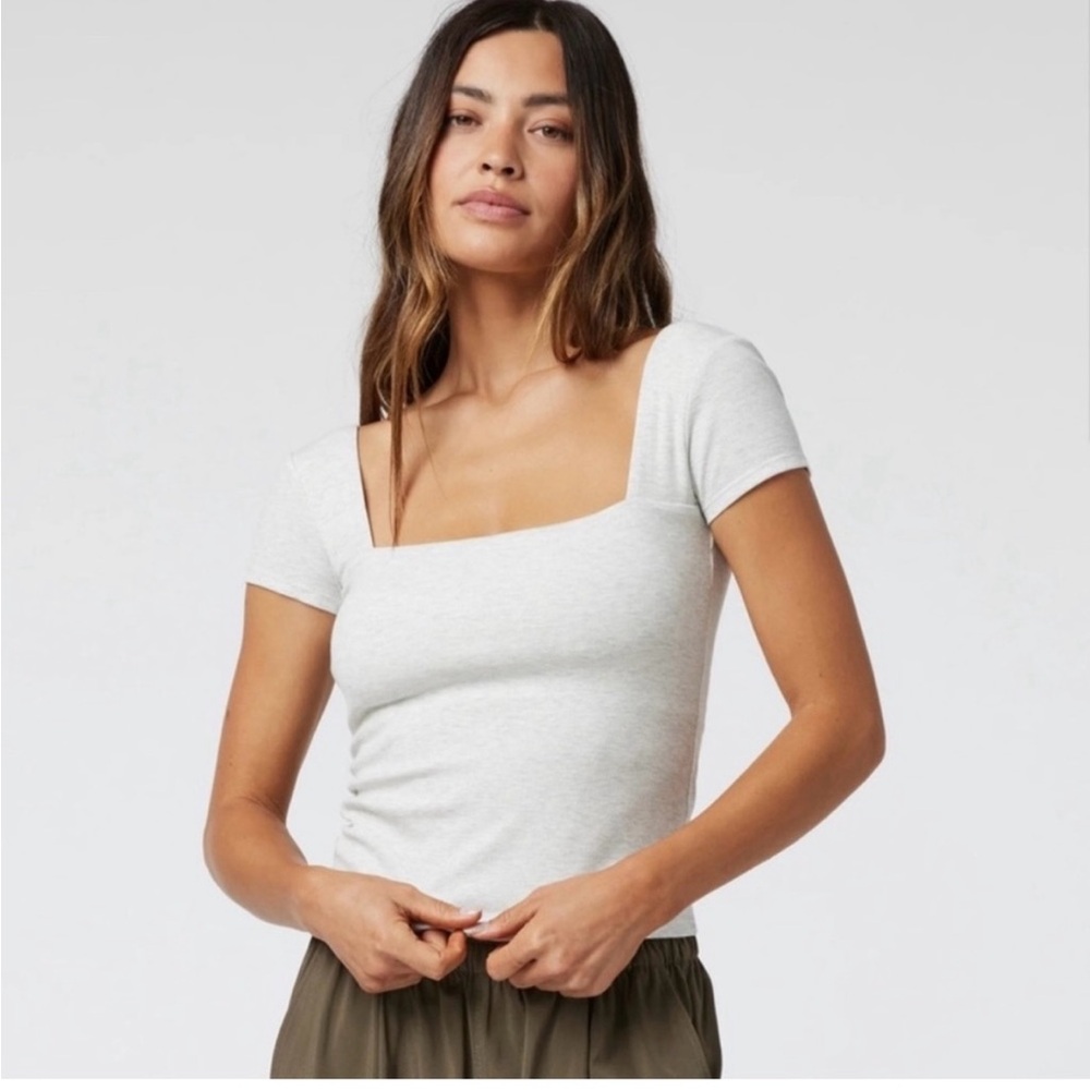 Vuori Pose Scoop Back Tee